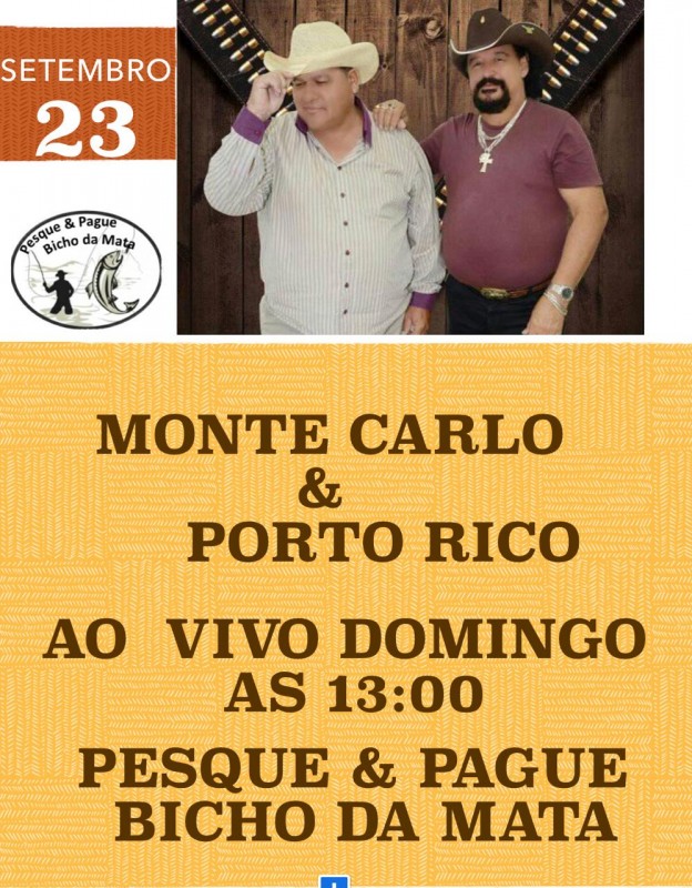 SHOW pesque pague Bicho da mata