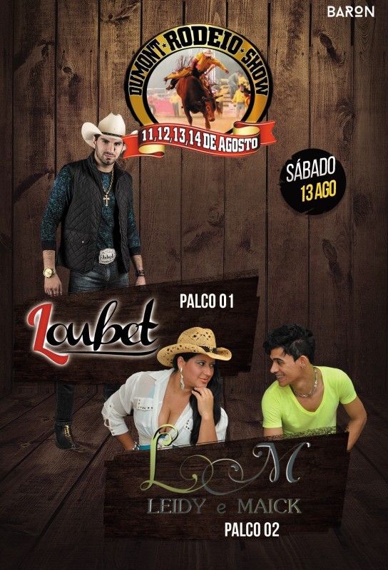 Leidy & Maick no Rodeio de Dumont-S.P.